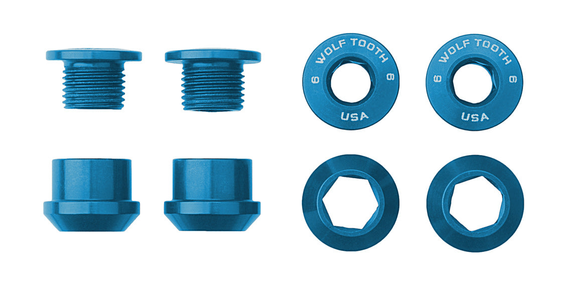 1x Alloy Chainring Bolts - Set of 4