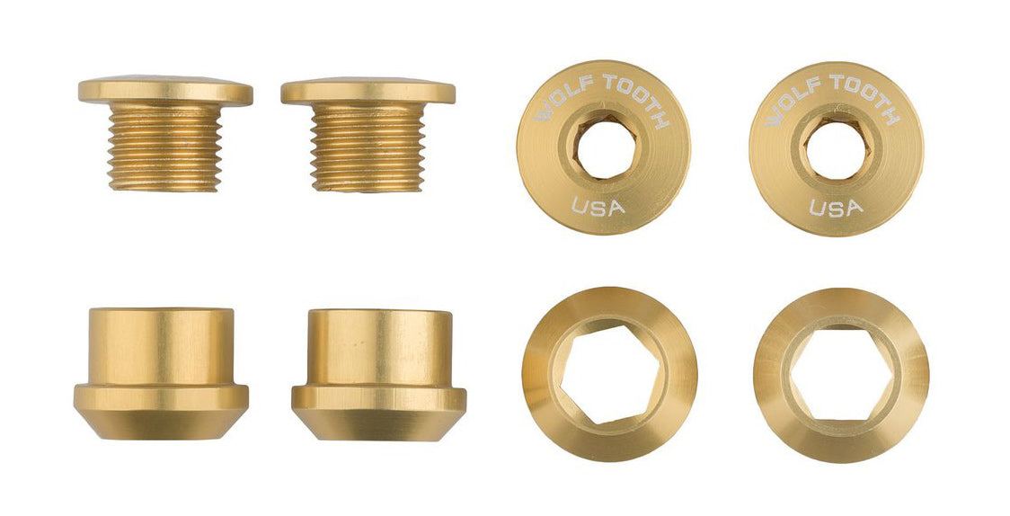 1x Alloy Chainring Bolts - Set of 4