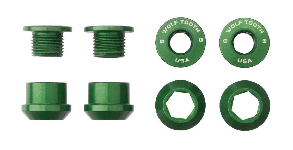 1x Alloy Chainring Bolts - Set of 4