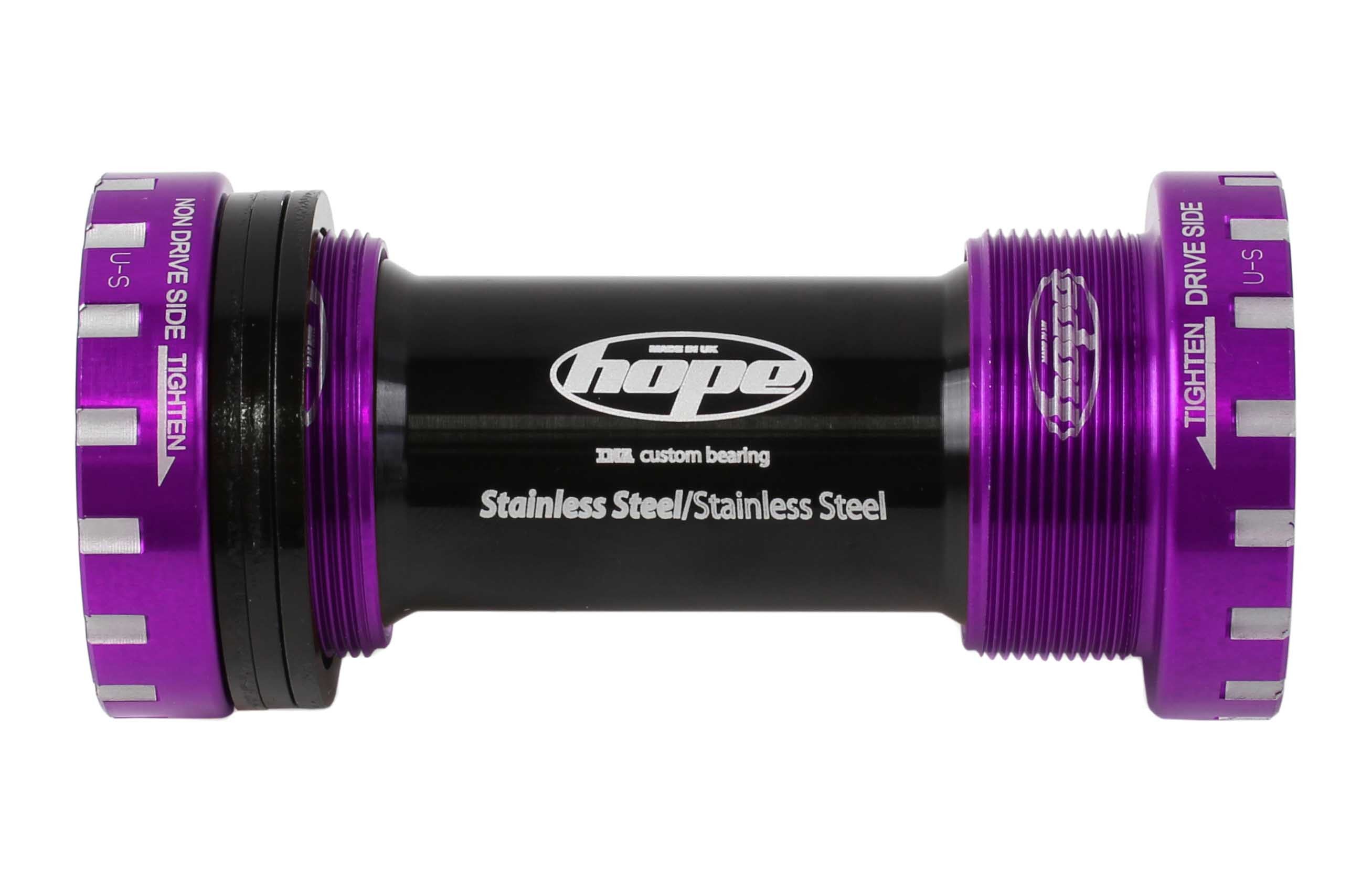 Stainless Steel 68/73mm Threaded Bottom Bracket for 24mm Spindle