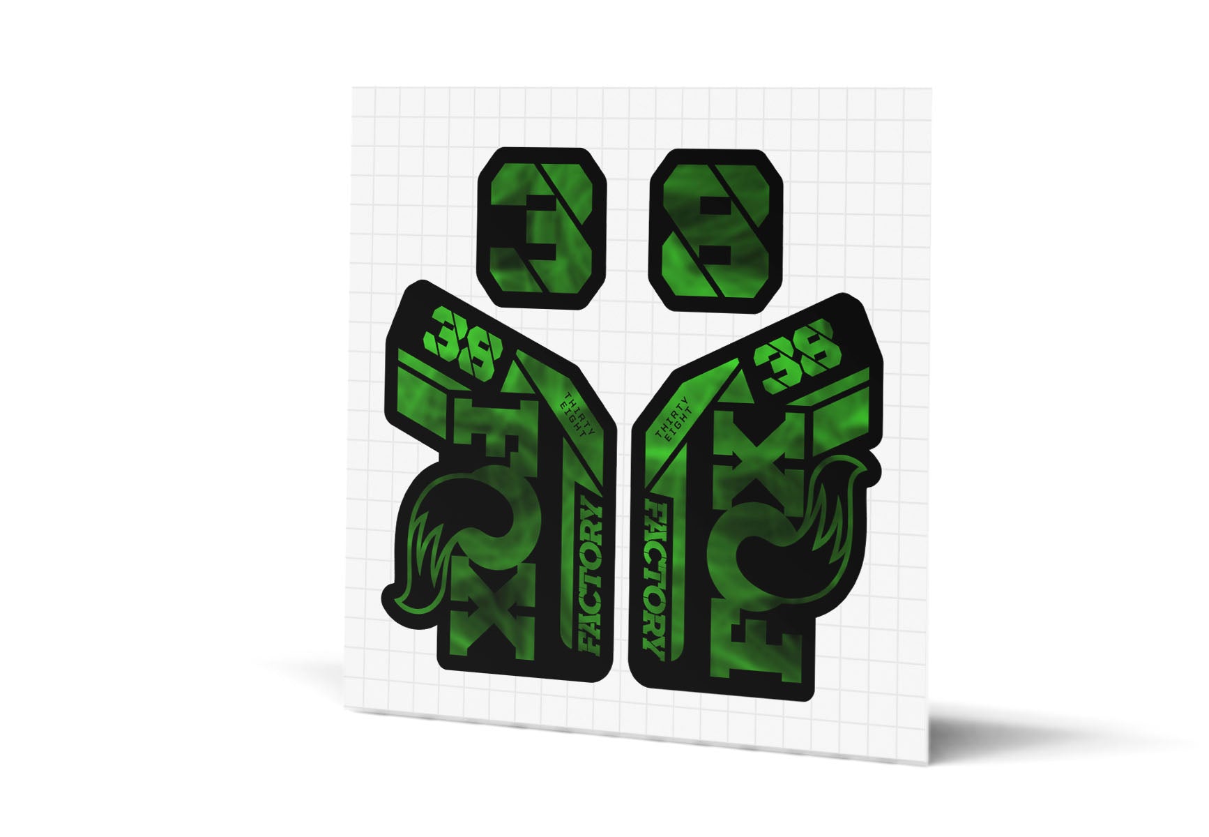 38 Factory Gloss Decals - Black Lowers