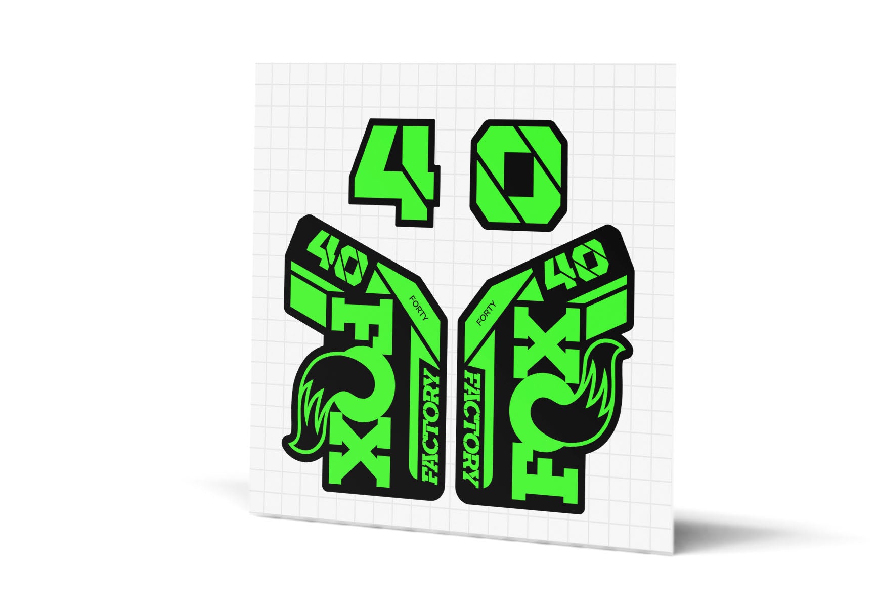 40 Factory Gloss Decals - Black Lowers