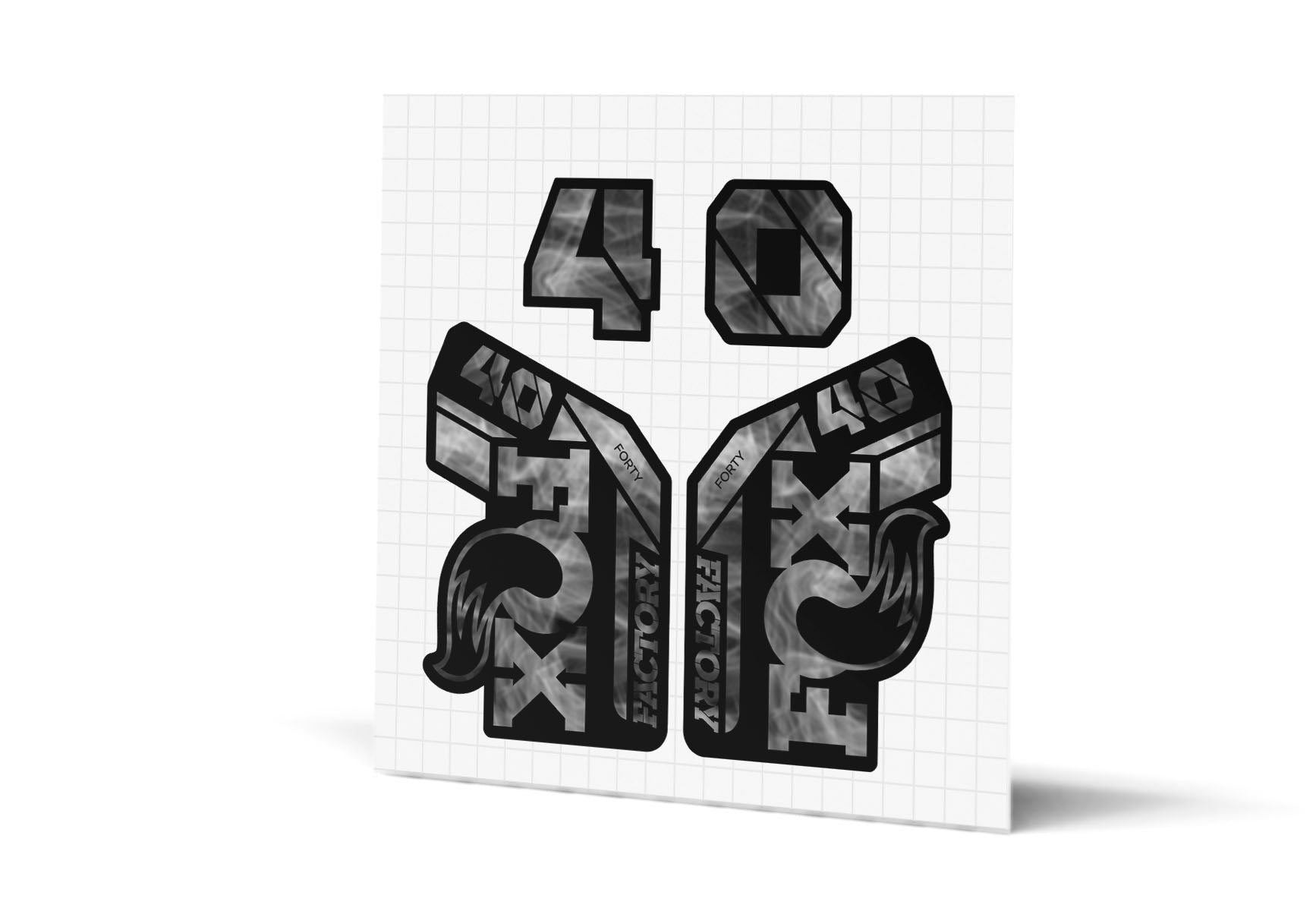 40 Factory Gloss Decals - Black Lowers