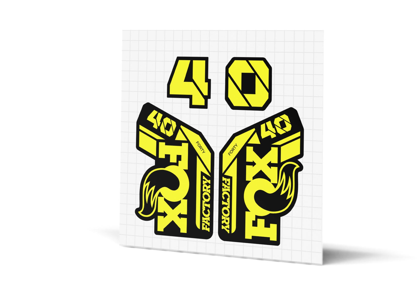 40 Factory Gloss Decals - Black Lowers