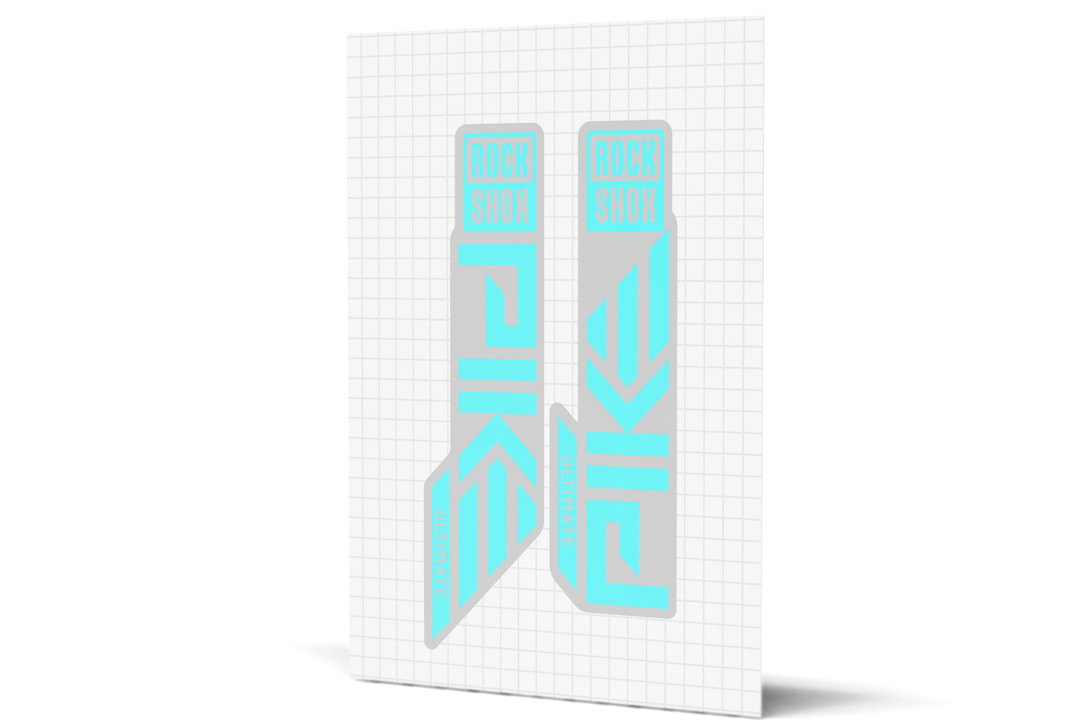 Pike Gloss Decals - Silver Lowers