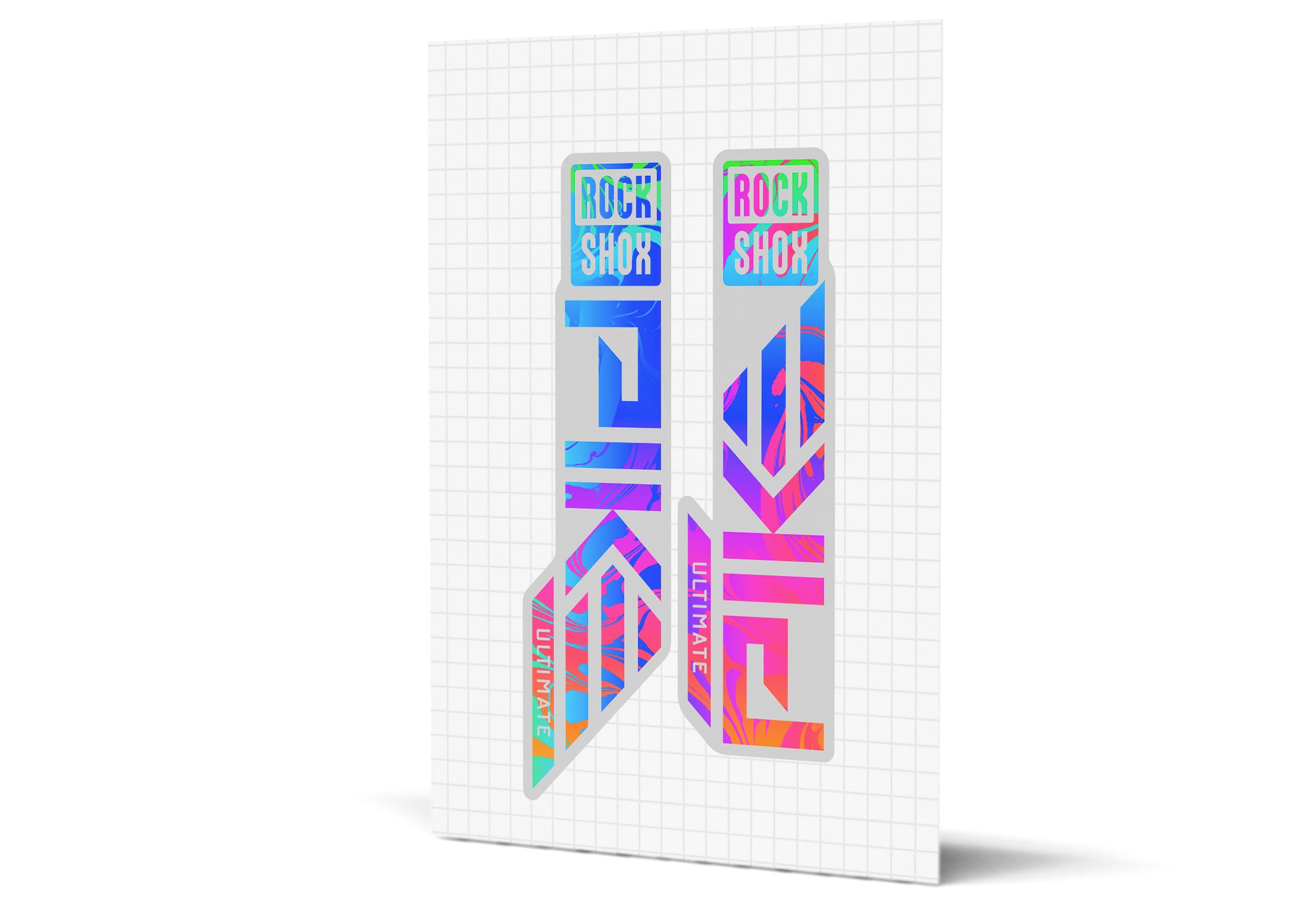 Pike Gloss Decals - Silver Lowers