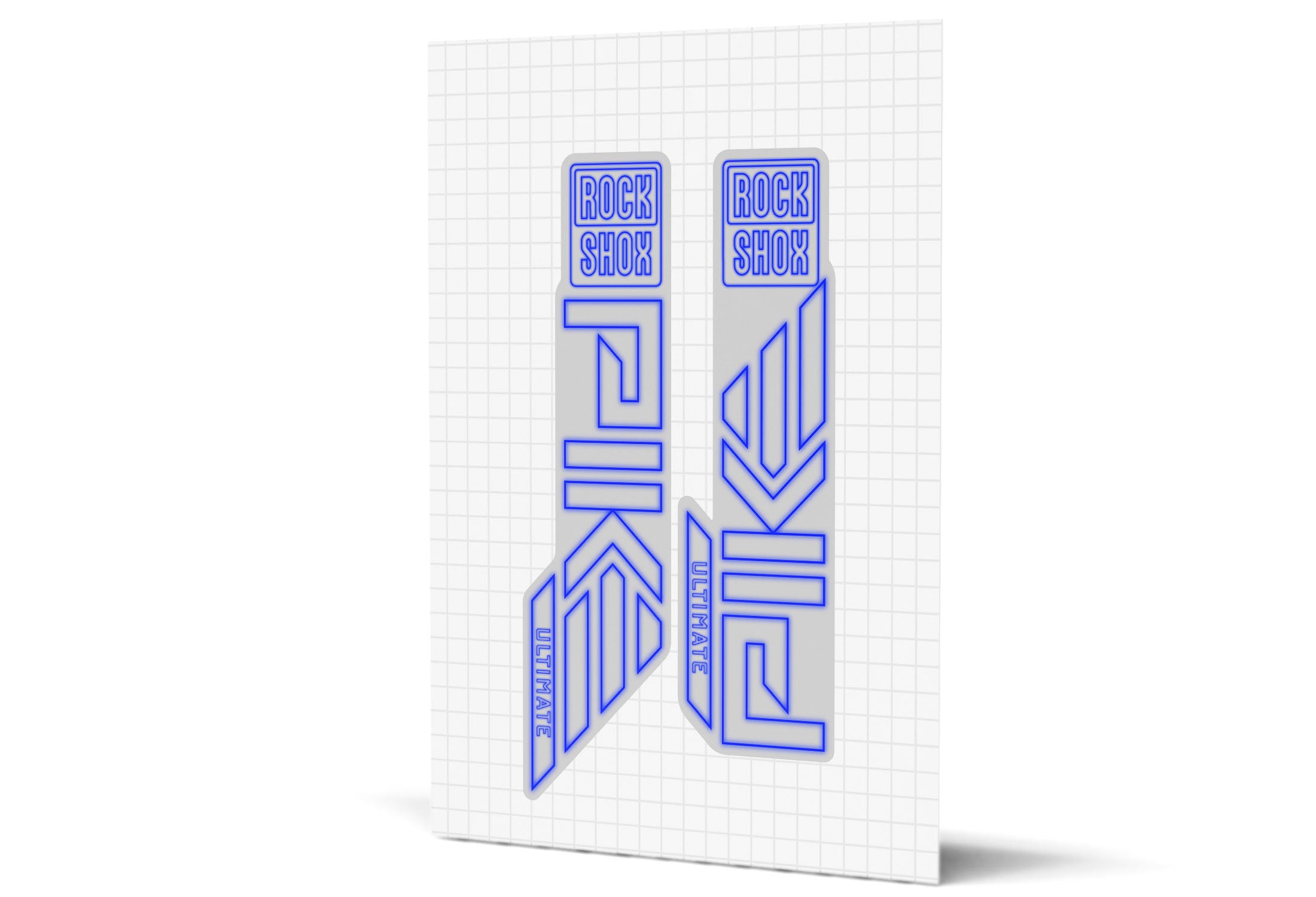 Pike Gloss Decals - Silver Lowers