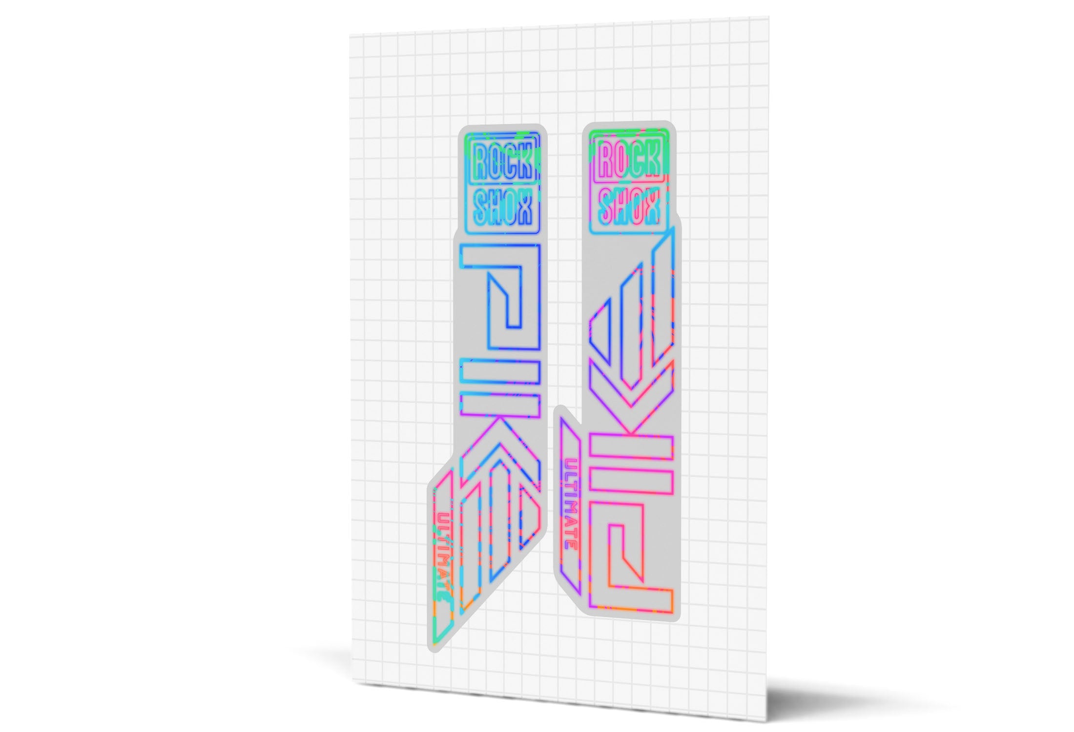 Pike Gloss Decals - Silver Lowers