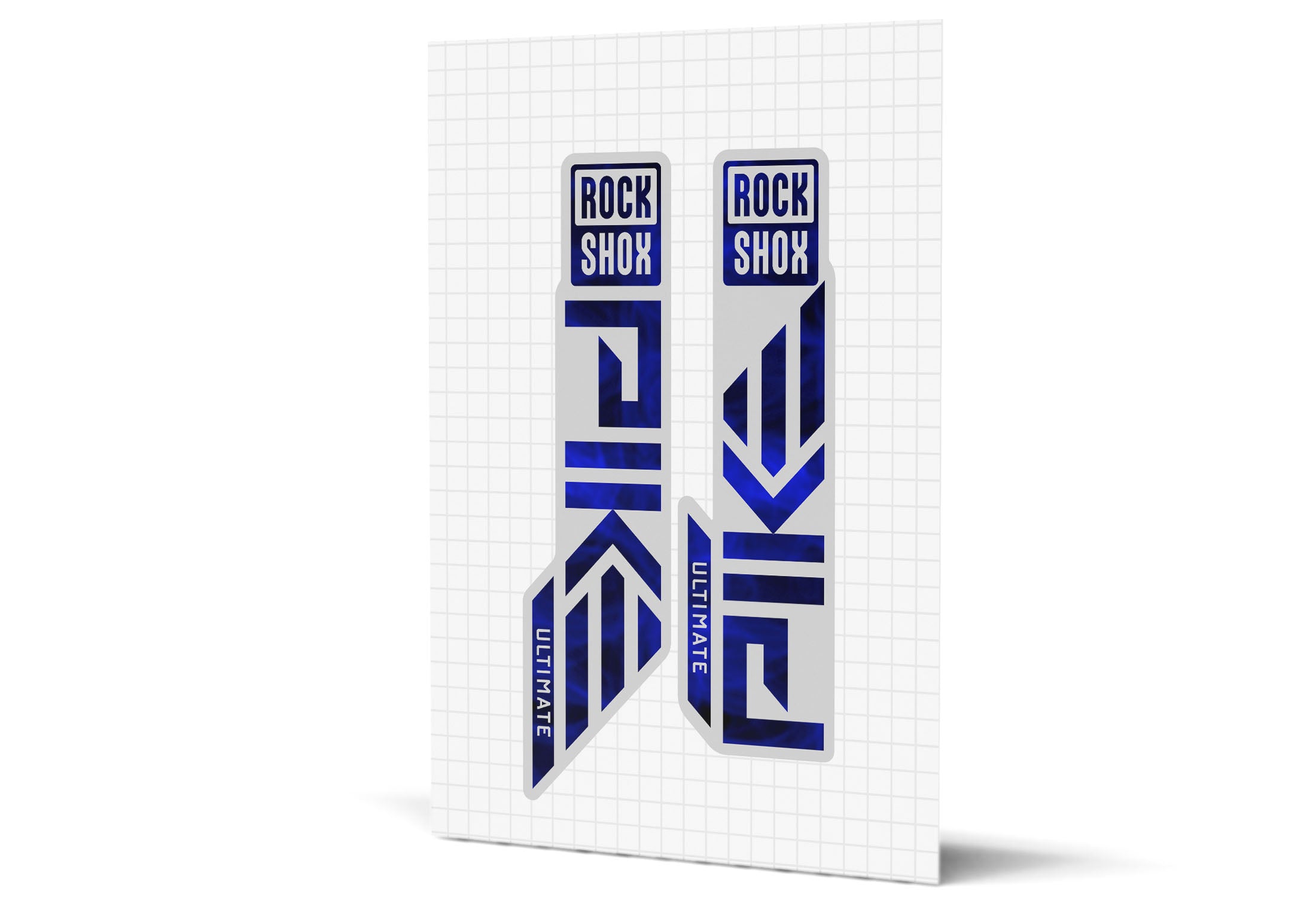 Pike Gloss Decals - Silver Lowers