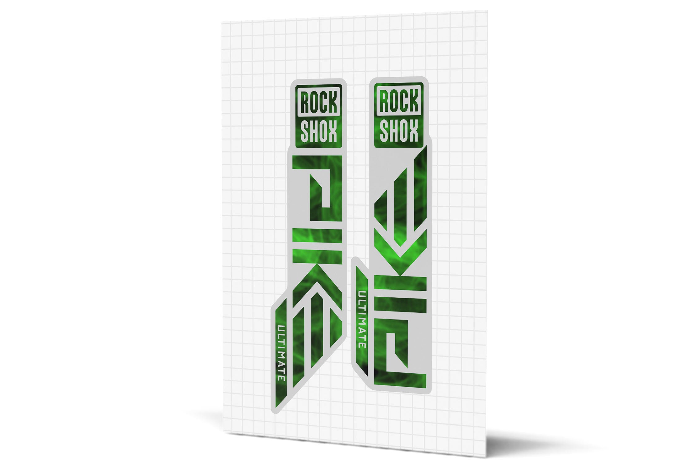 Pike Gloss Decals - Silver Lowers