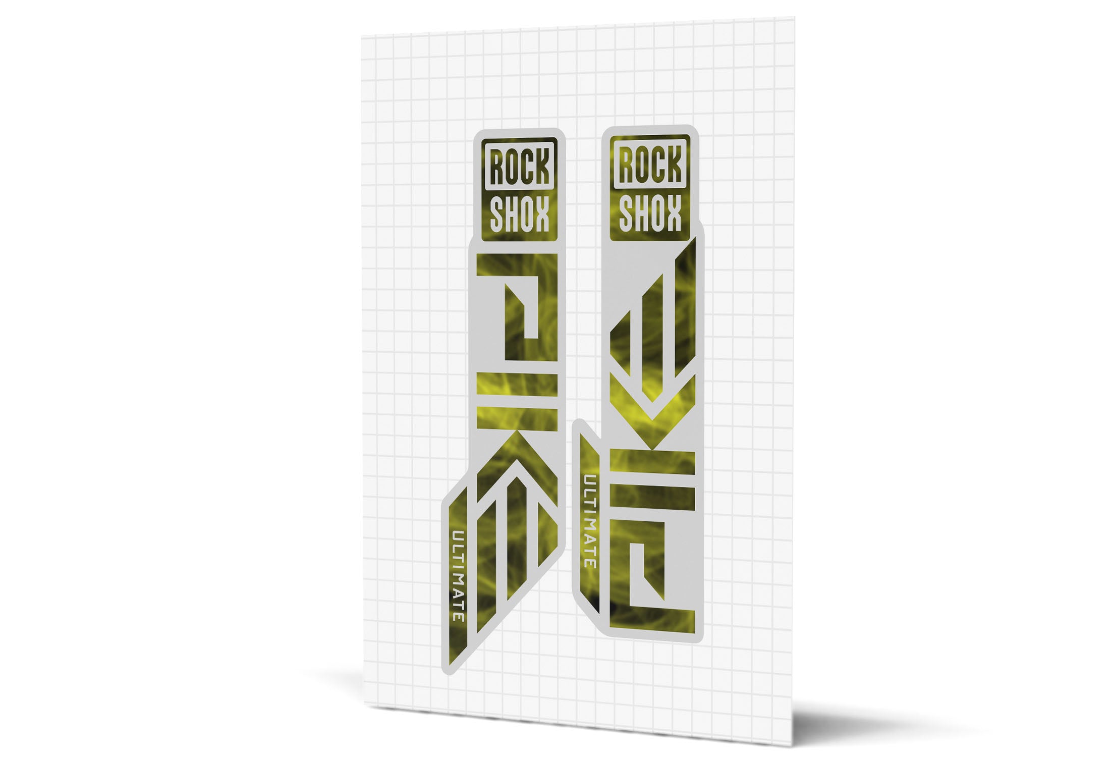 Pike Gloss Decals - Silver Lowers