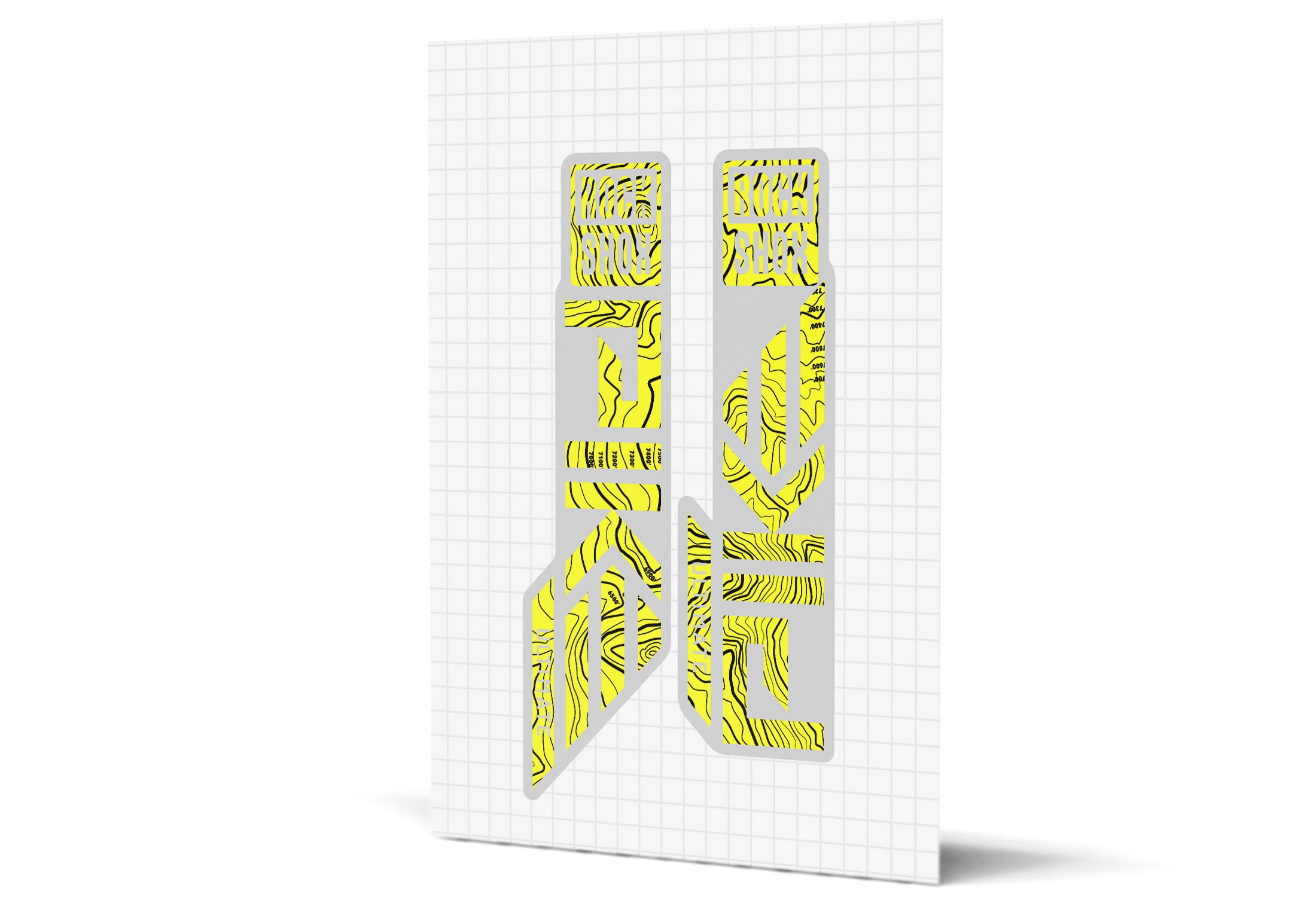 Pike Gloss Decals - Silver Lowers