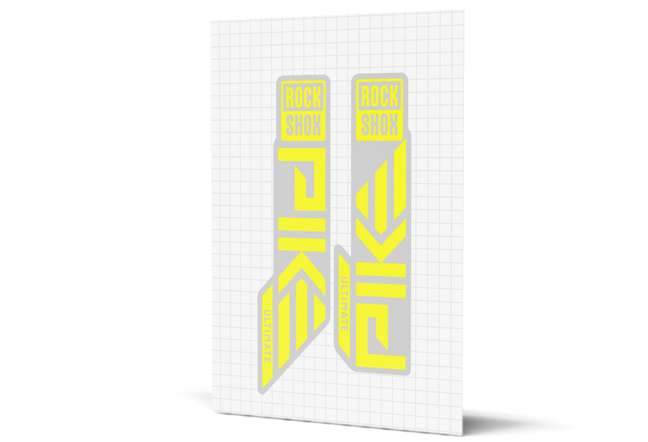 Pike Gloss Decals - Silver Lowers