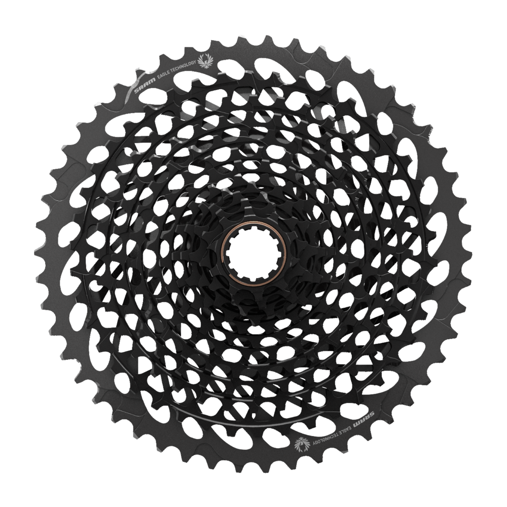 SRAM X01 Eagle XG-1295 Black 12-Speed Cassette - 10-50T SRAM X01 Eagle XG-1295 Black 12-Speed Cassette - 10-50T