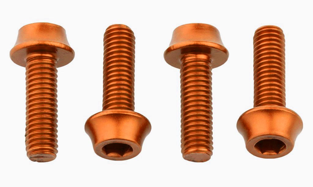 Water Bottle Cage Bolts (4 pack)