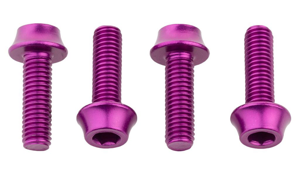 Water Bottle Cage Bolts (4 pack)