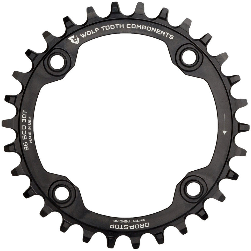 Drop-Stop Chainring for Shimano Symmetrical 96mm BCD Cranksets