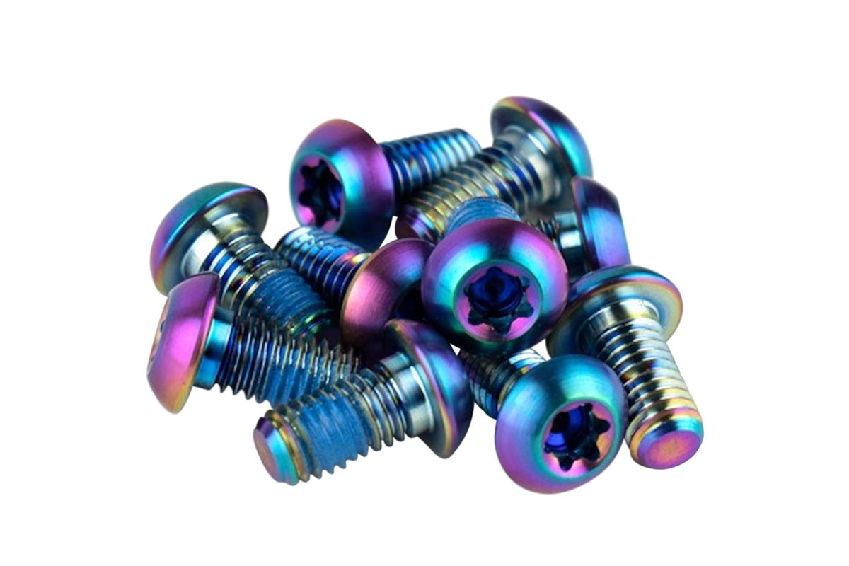 Titanium Rainbow Rotor Bolt Kit