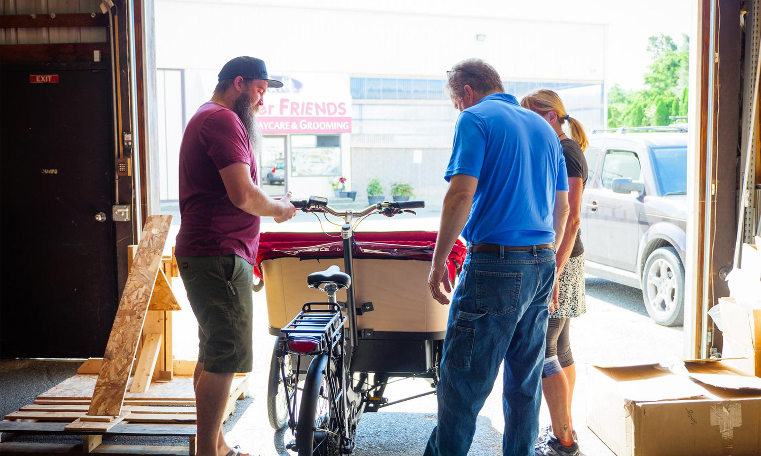 Bellingham YMCA Triobike Taxi