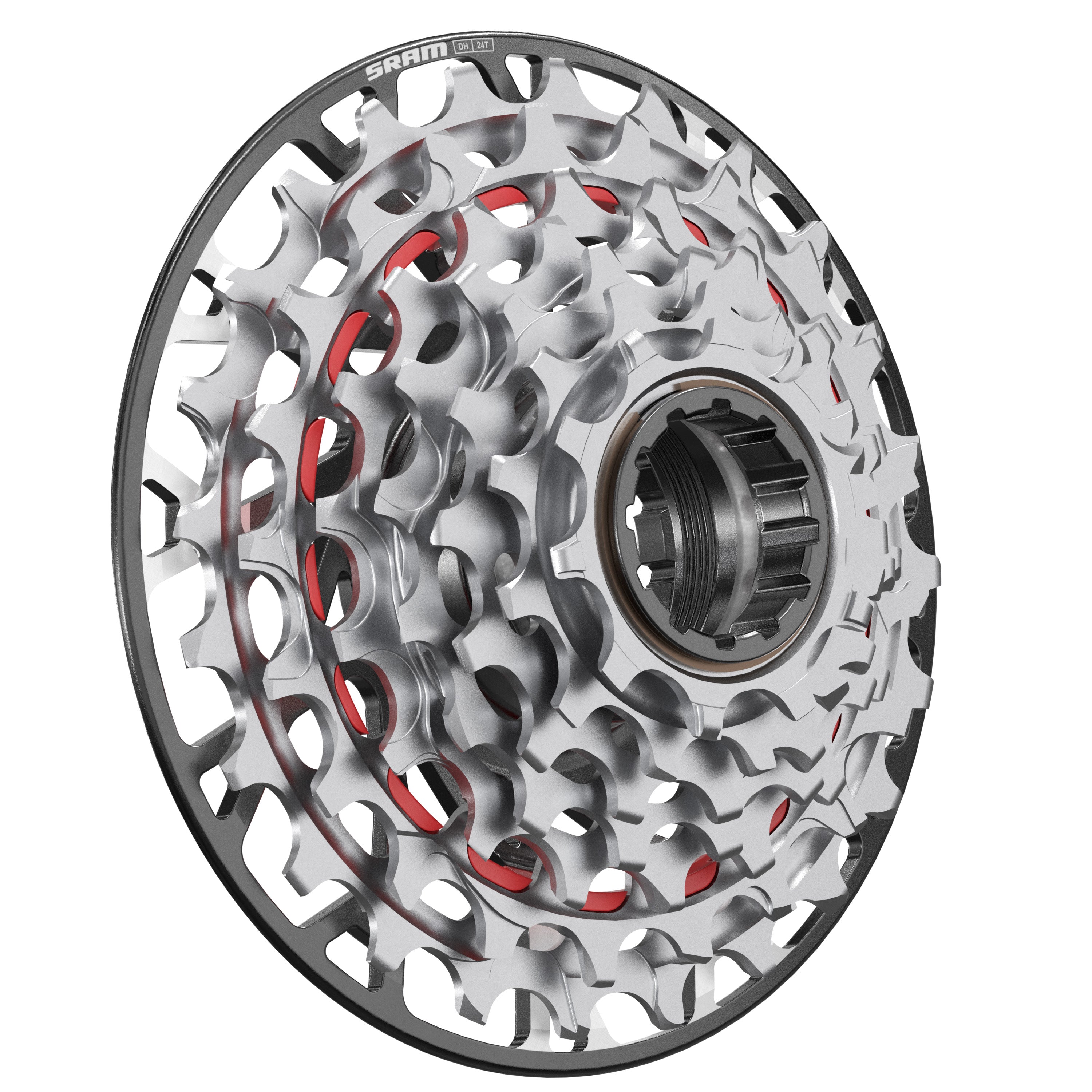 XX DH Transmission T-Type 7-Speed Cassette - XS-797 - 10-24T - XD SLIM