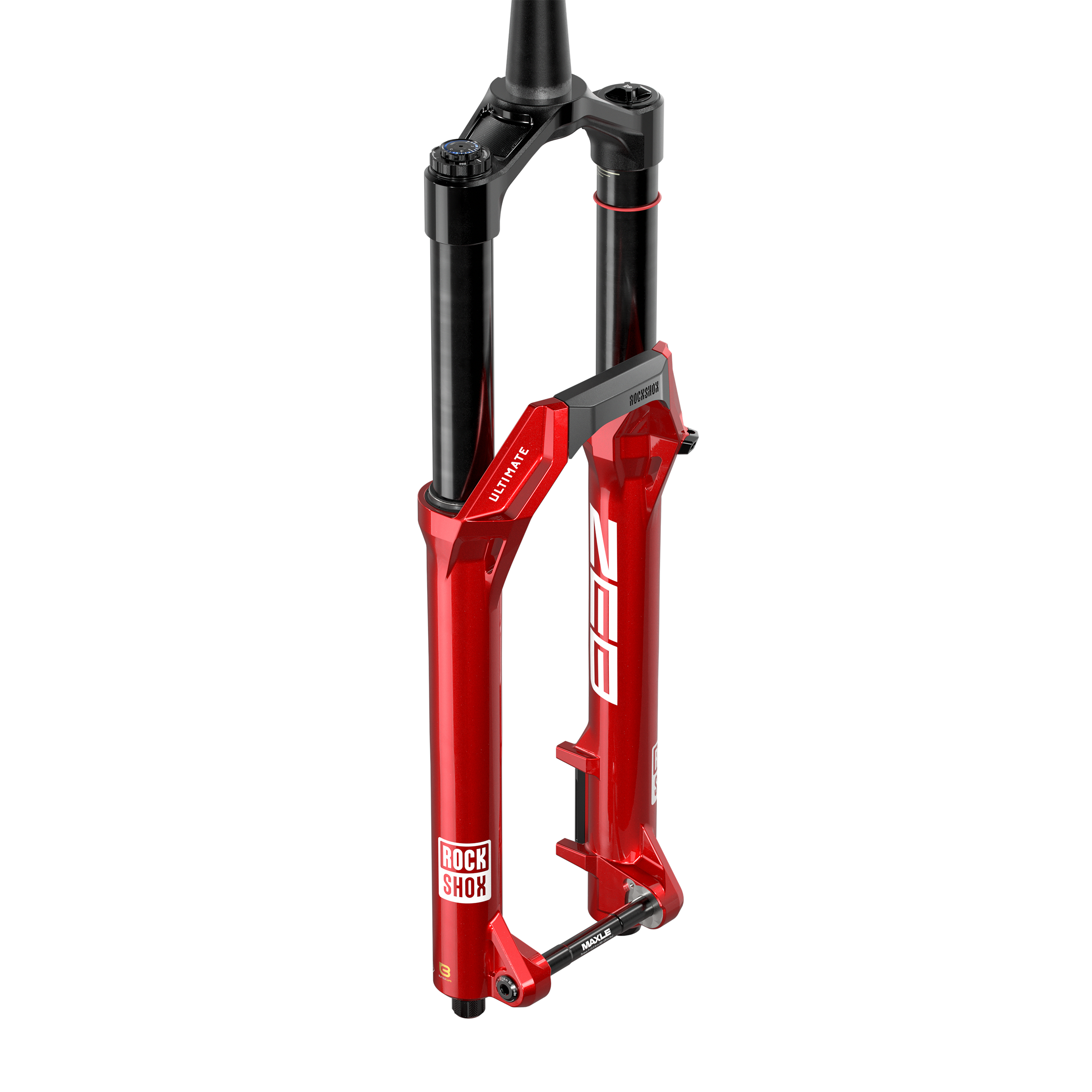 ZEB Ultimate Fork - 29" - Charger 3.2 RC2 - 180mm - Electric Red - 44mm Offset - B1 - Fanatik Outlet