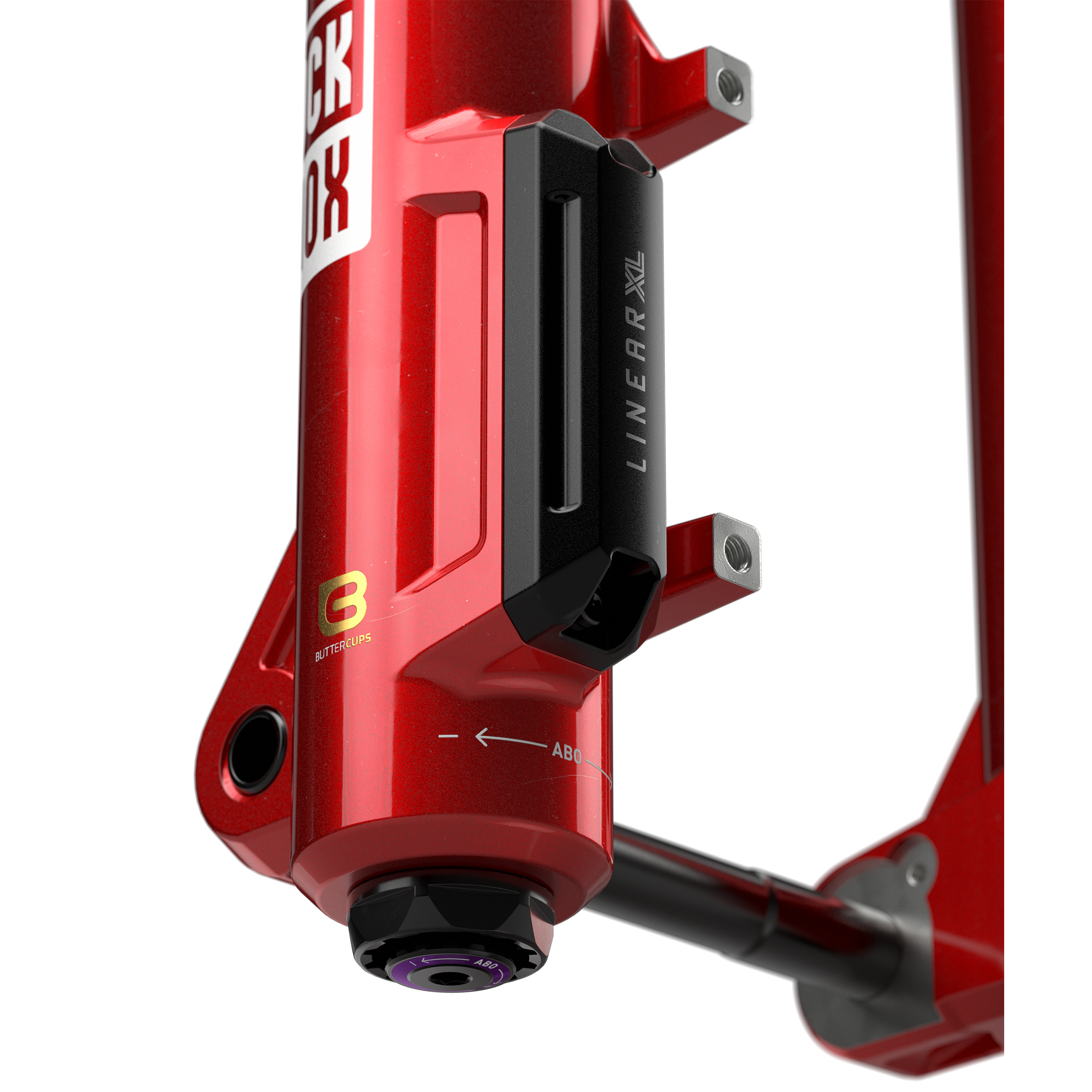 ZEB Ultimate Fork - 29" - Charger 3.2 RC2 - 180mm - Electric Red - 44mm Offset - B1 - Fanatik Outlet