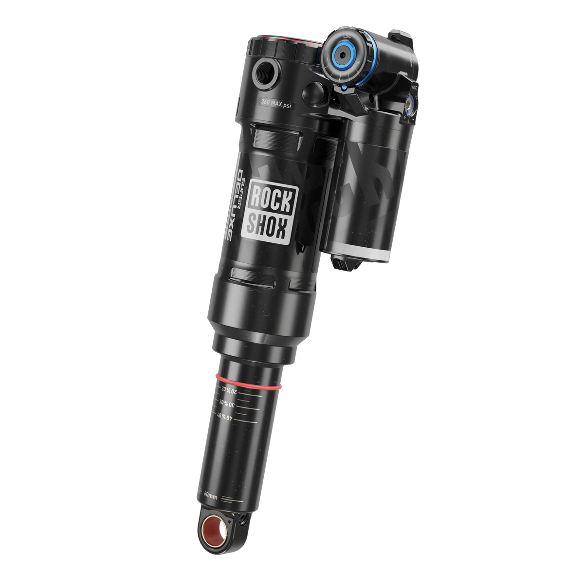 RockShox Super Deluxe Ultimate RC2T HBO Metric Trunnion Rear Shock RockShox Super Deluxe Ultimate RC2T HBO Metric Trunnion Rear Shock