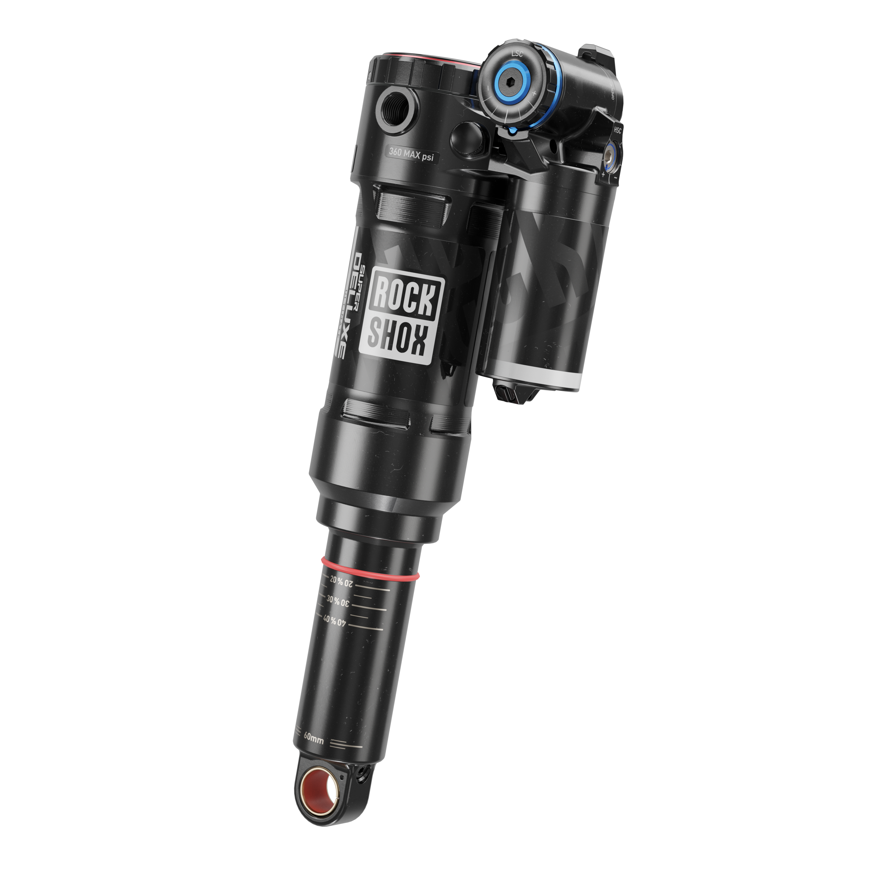 Super Deluxe Ultimate RC2T HBO Metric Trunnion Rear Shock - 2025