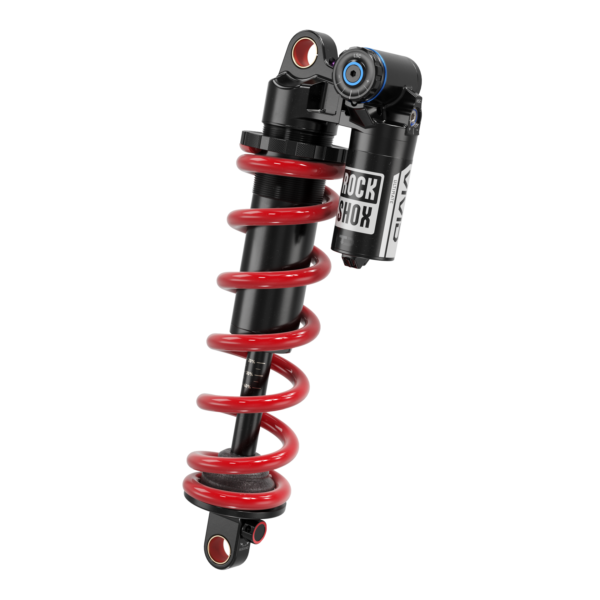 ROCKSHOX コイルショック用コイル200 RockShox Vivid Coil Ultimate DH RC2 Metric Rear Shock - 2025