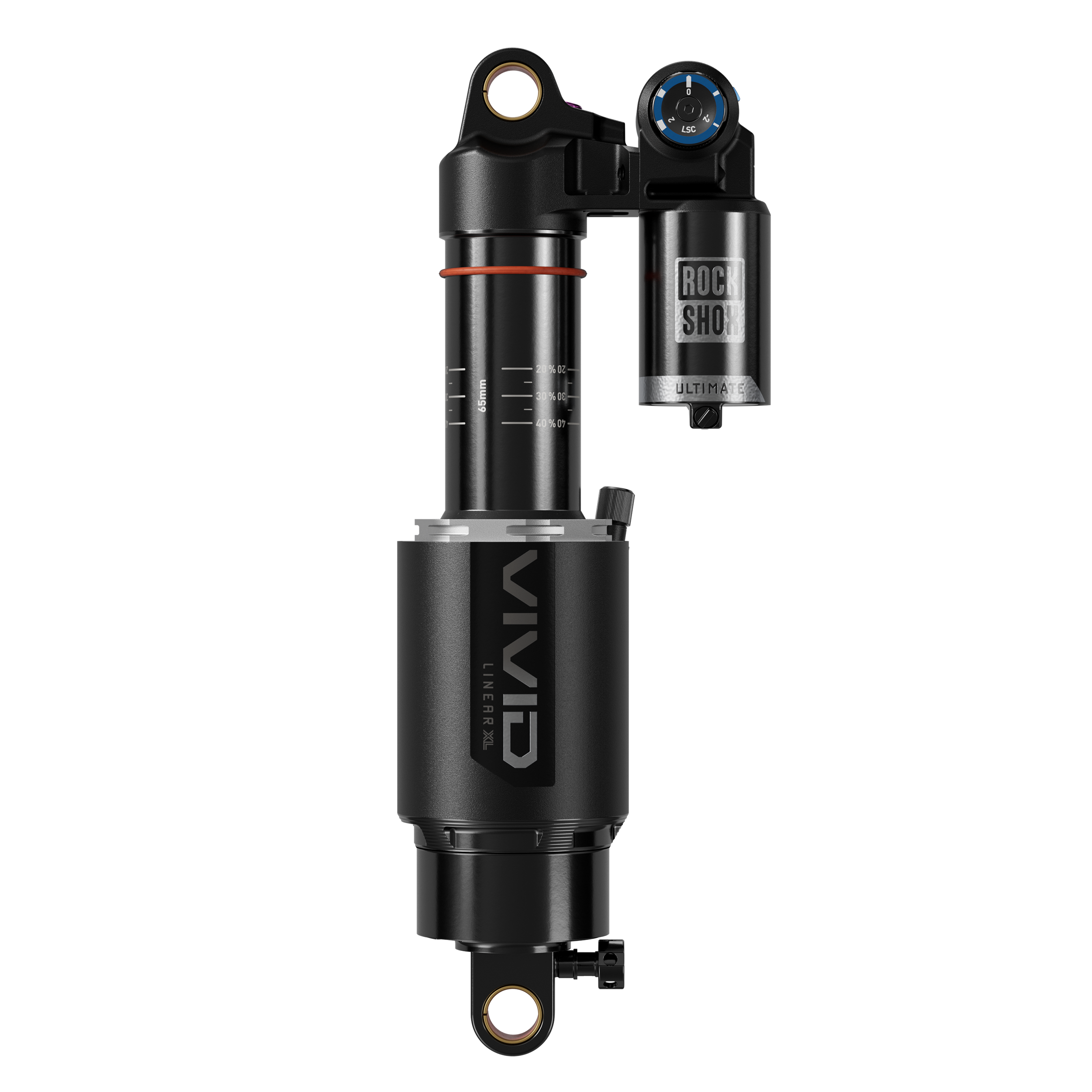 RockShox Vivid Air Ultimate Shock - RC2T - Metric - D1 - Santa