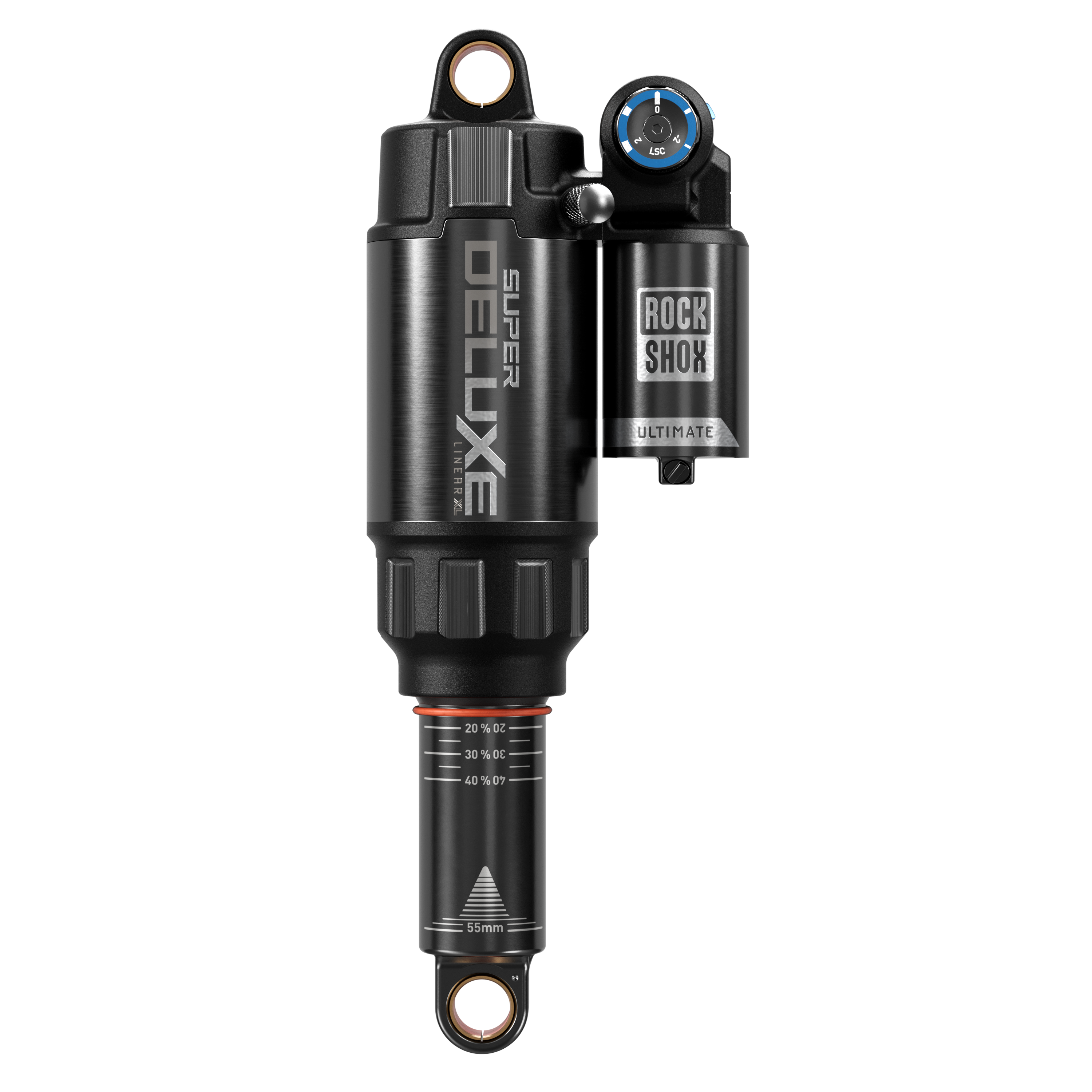 RockShox Super Deluxe Ultimate Shock - RC2T - Metric - D1 - Santa
