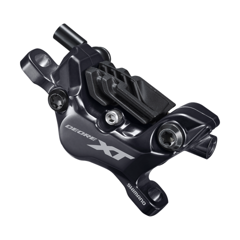 XT BR-M8120 4-Piston Disc Brake Caliper, Front or Rear, w/Metal Pads