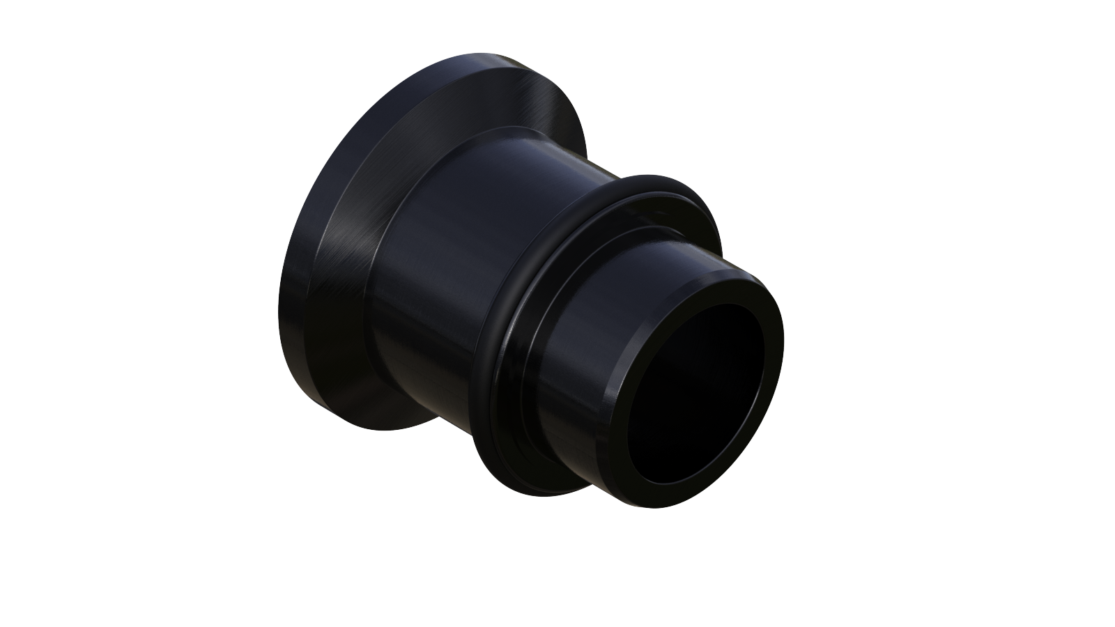 Vesper Front Hub Torque Cap Endcap Left (NDS) 15mm Black