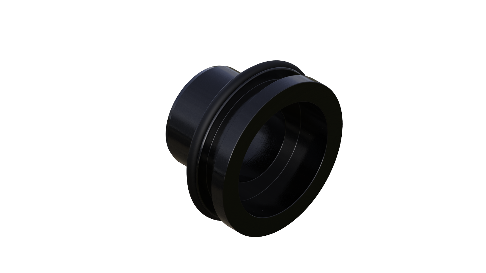 Vesper Front Hub Torque Cap Endcap Right (DS) 15mm Black