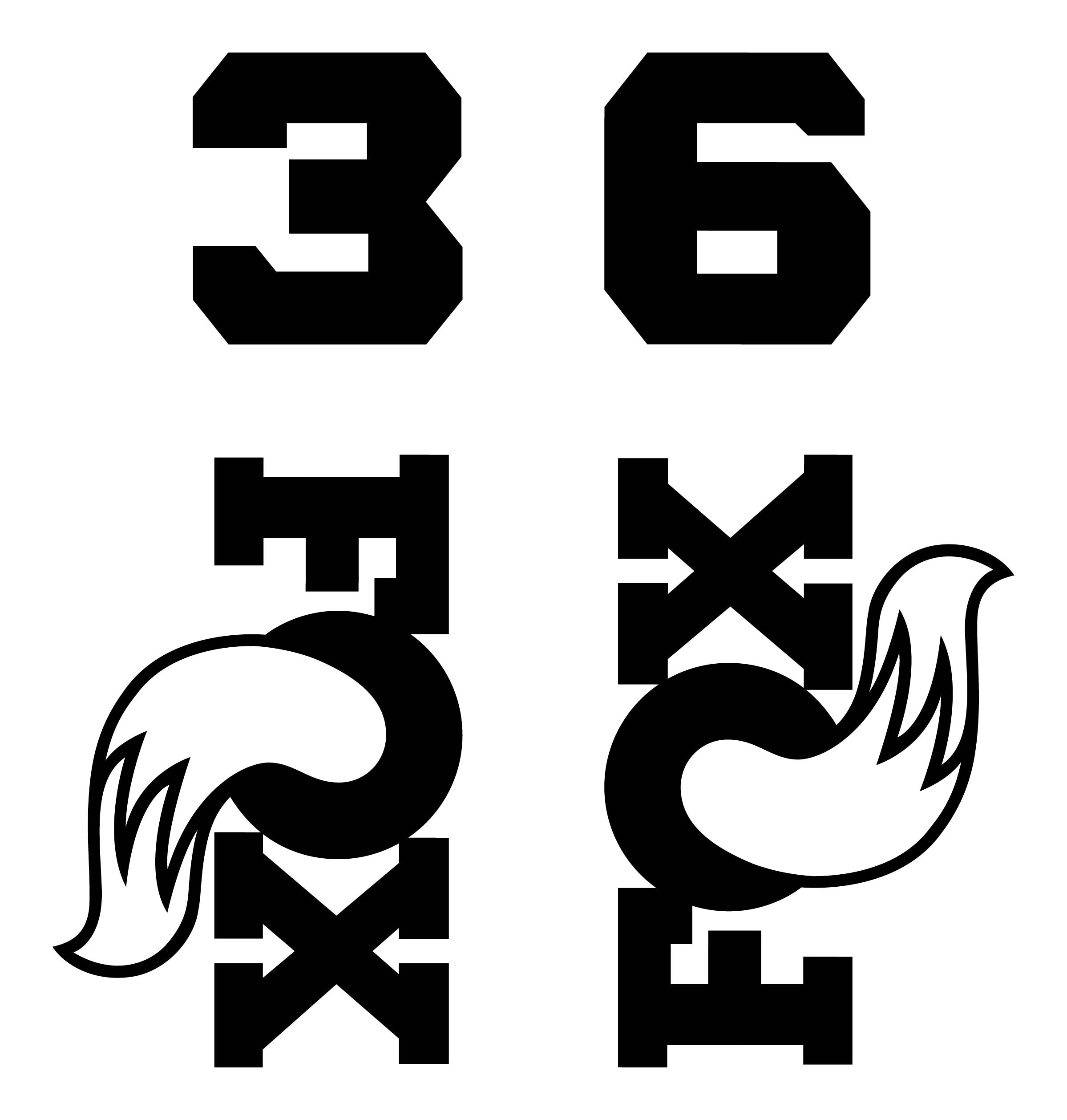 Fox 36 Die Cut Decal Kit - MY2026