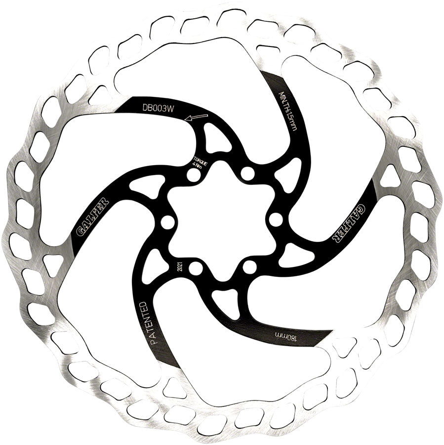 MTB/E-Bike Disc Brake Rotor - 6-Bolt
