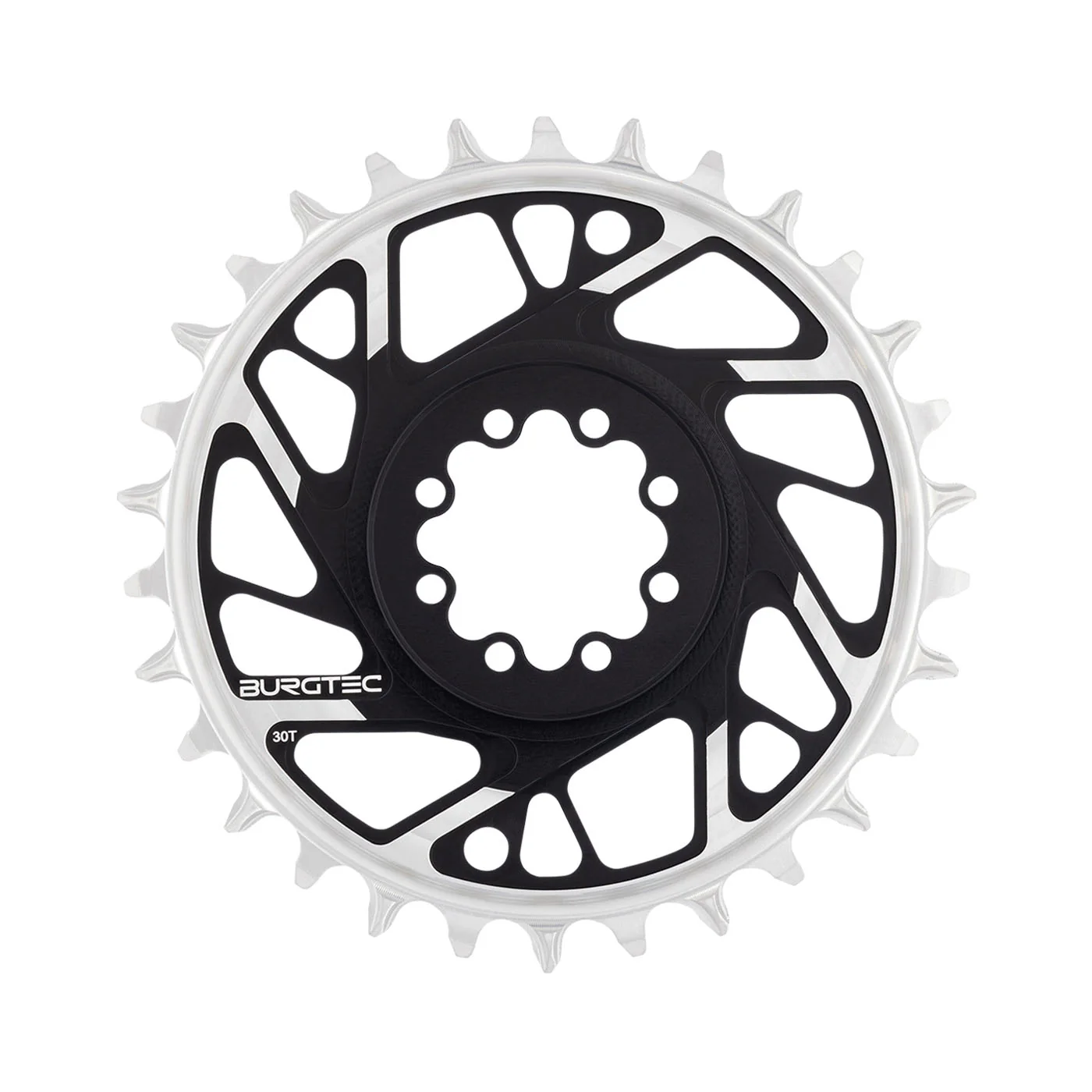 3mm Offset SRAM 8-Bolt Thick-Thin Chainring