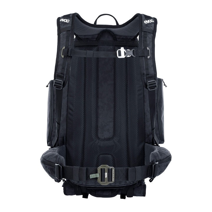 evenflo trail tech backpack Evoc Trail Builder 35 Backpack Black