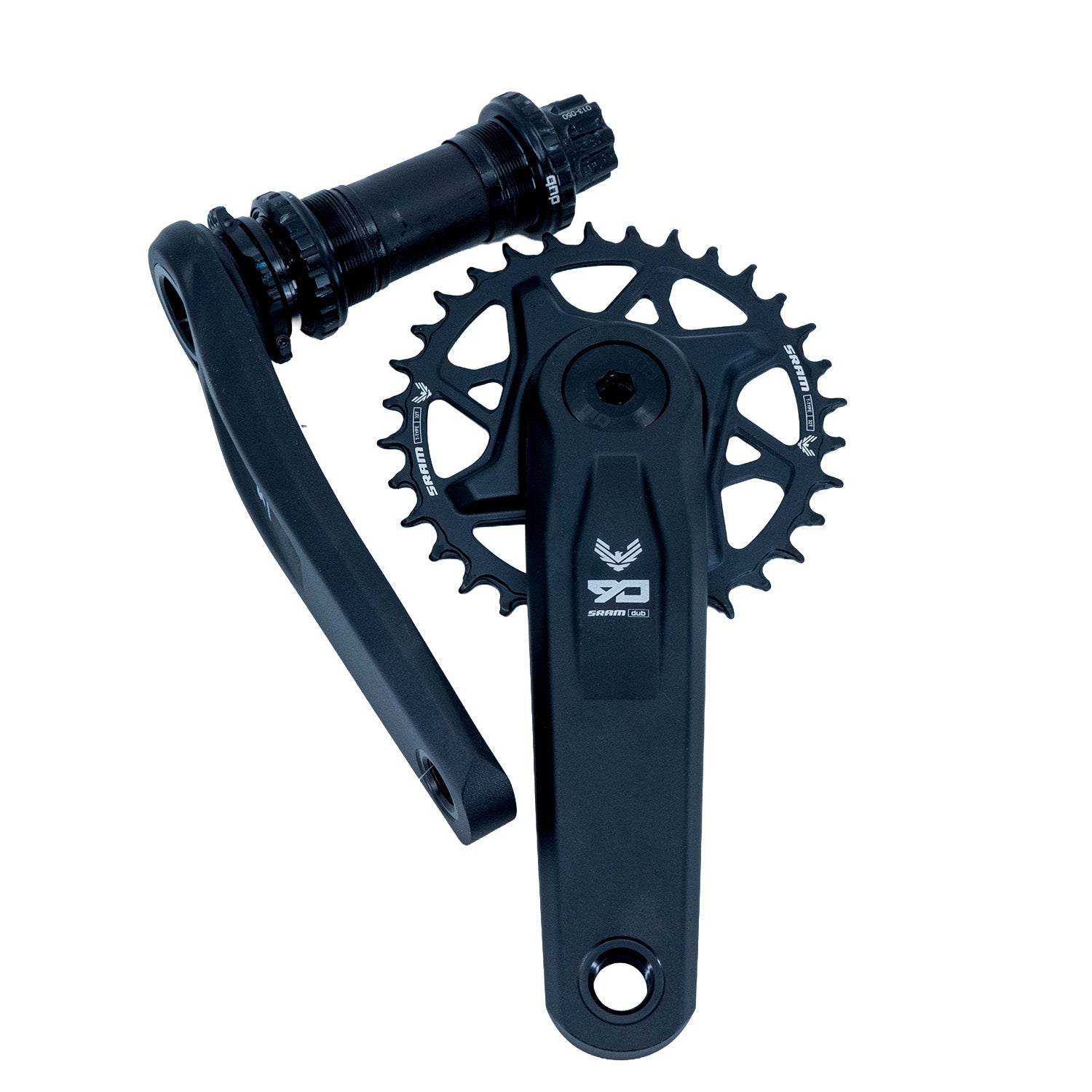 Eagle 90 Transmission Crankset - 32t - 165mm - DUB Bottom Bracket - Fanatik Outlet