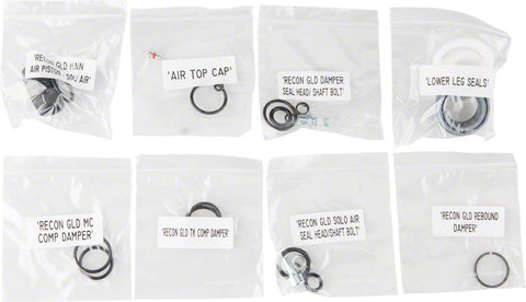 Fork Service Kit, Full: Recon Gold (2013-2016), Solo Air