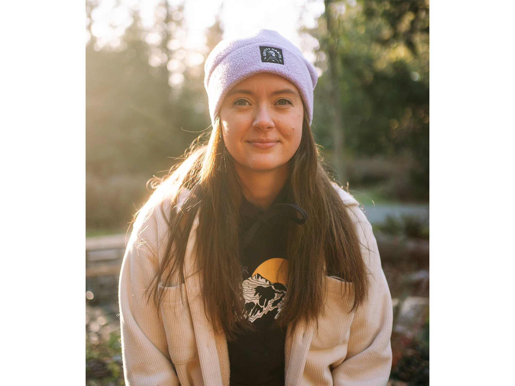 High Pile Fleece Beanie - Lavender