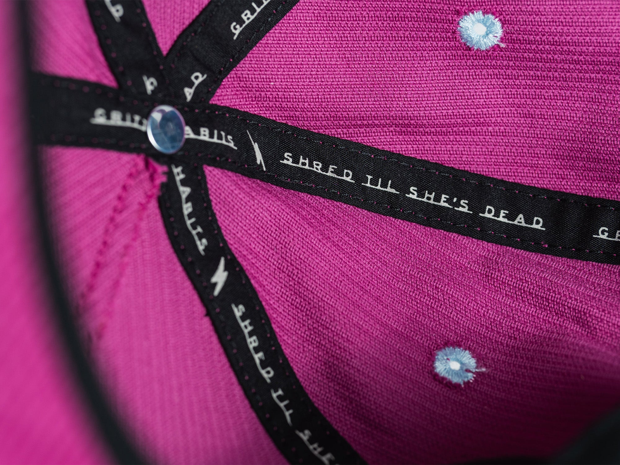 Shred Til She's Dead Corduroy 5-Panel Hat