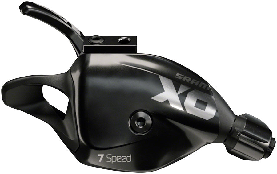 X01 DH Rear Shifter - 7-Speed, with Discrete Clamp, Black, A2