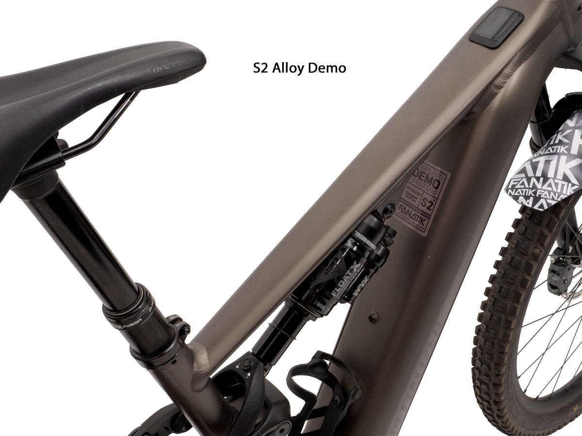 Turbo Levo 4 Comp Alloy Demo - S2 Gray - Complete E-Bike - Fanatik Outlet