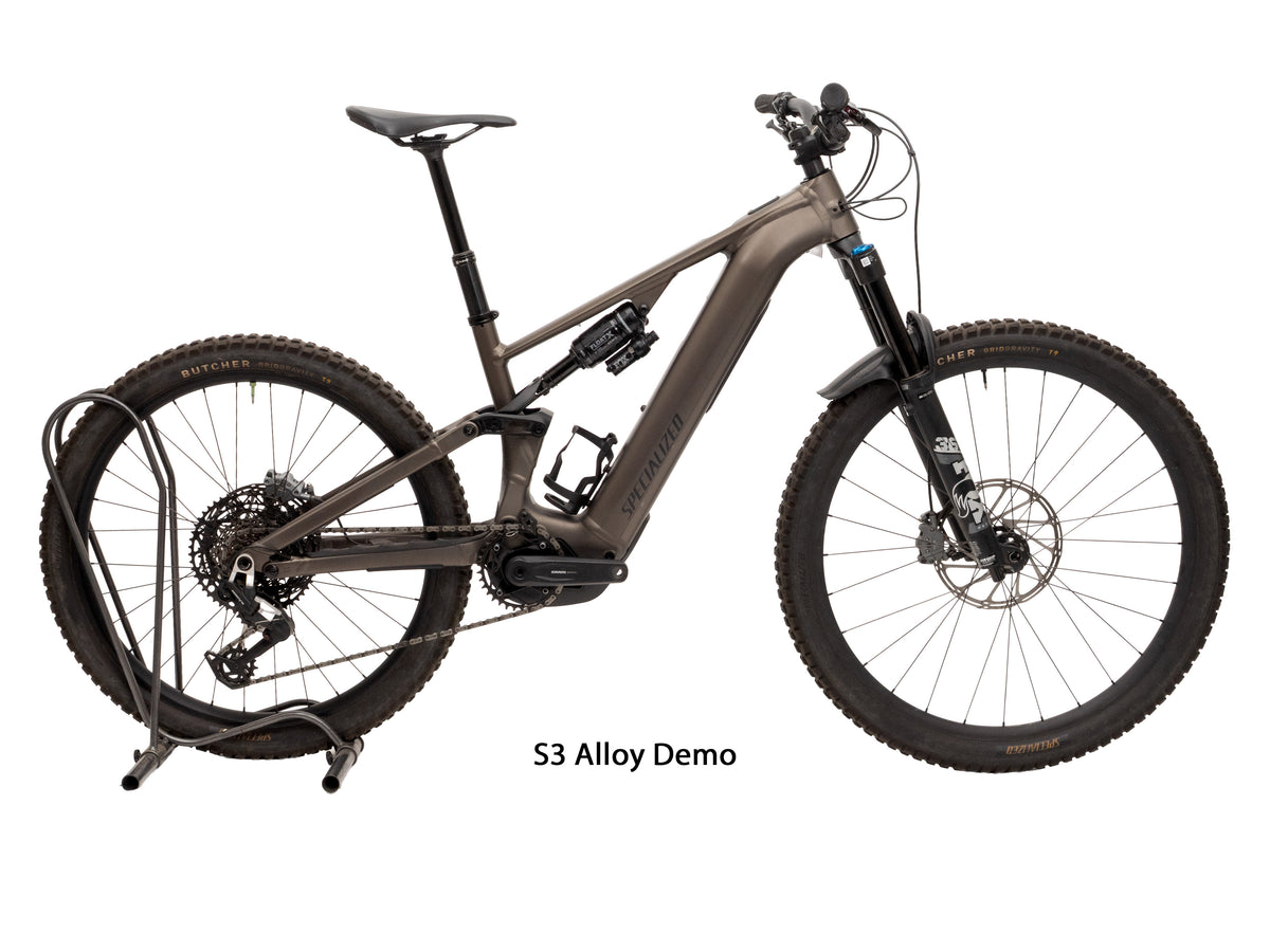 Turbo Levo 4 Comp Alloy Demo - S3 Gray - Complete E-Bike - Fanatik Outlet
