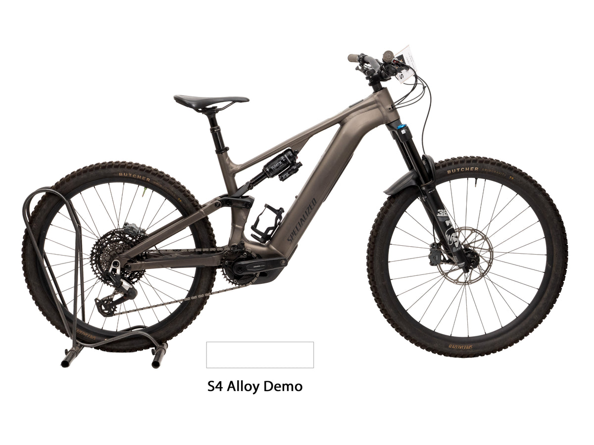 Turbo Levo 4 Comp Alloy Demo - S4 Gray - Complete E-Bike - Fanatik Outlet
