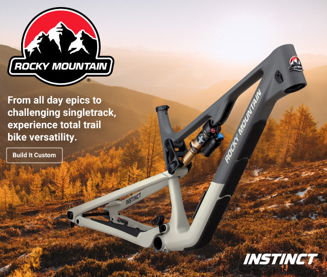 Build the New Rocky Mountain Instinct in our Custom Bike Builder