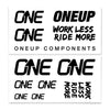 Carbon 35mm Handlebar Decal Kit