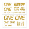 Carbon 35mm Handlebar Decal Kit