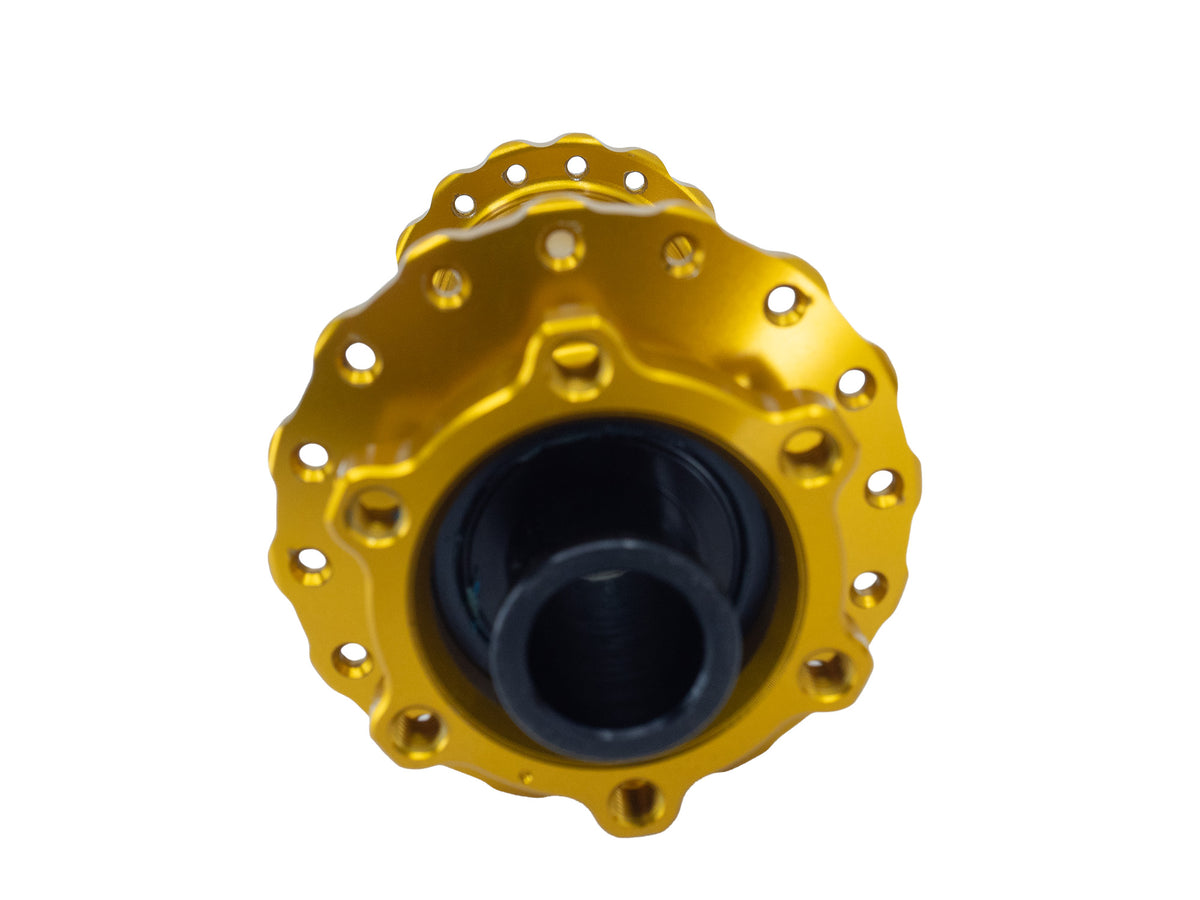 Vesper Front and Rear Hub - Gold - 32h - Microspline - Fanatik Outlet